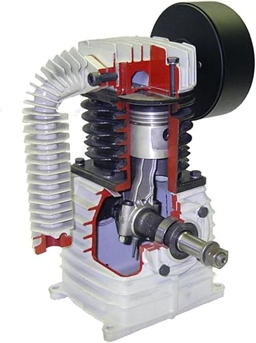 Miniatura 3 de Rolair 1.5 Hp (115 V), 7.3 Cfm@90Psi, Compresor de tanque doble de 9 galones (W/controles duales)