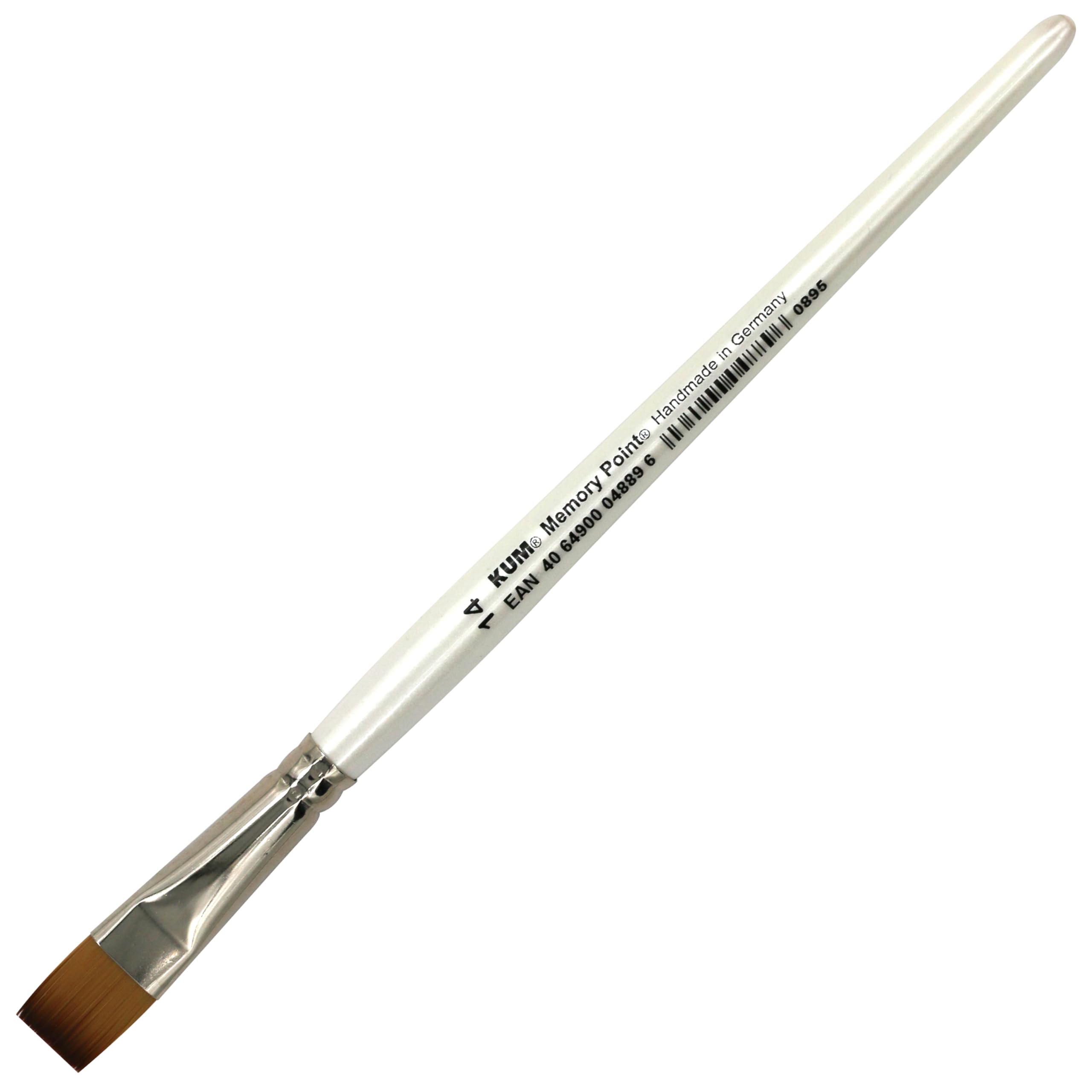 Kum 511.54.11 No.14 Memory Point Brush with Flat Tip