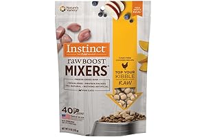 Instinct Raw Boost Mixers Freeze Dried Cat Food Topper For Improved Digestion And Sensitive Stomachs