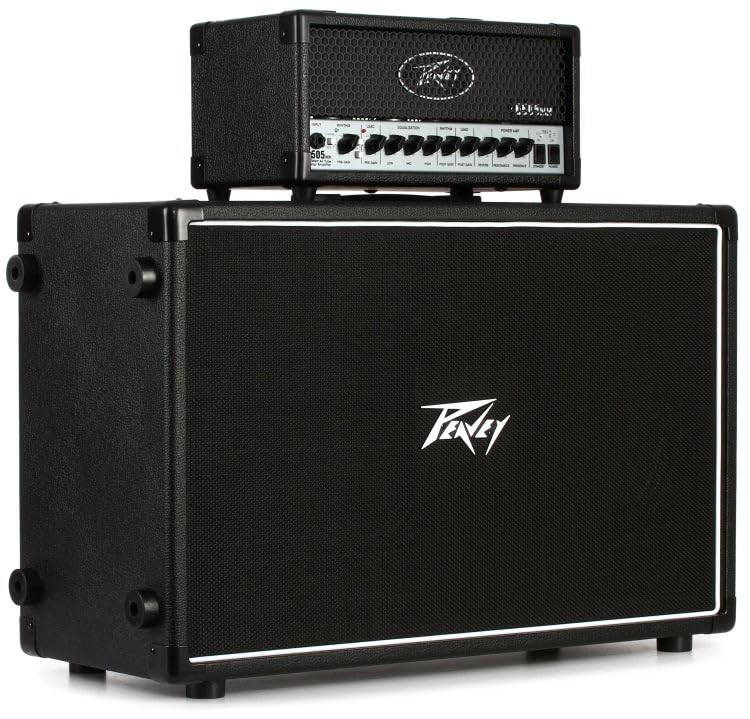 Amazon.com: Peavey 6505 212 Mini Stack 20-watt Tube Head with 2x12