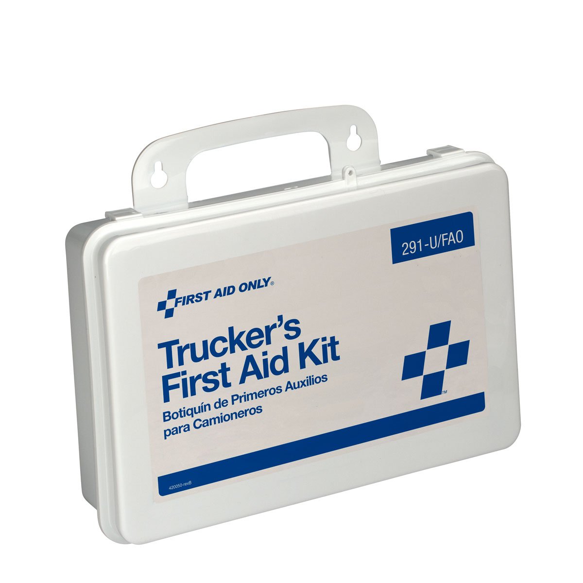 First Aid Only 16 Unit Trucker First Aid Kit, 88-Piece Kit, White