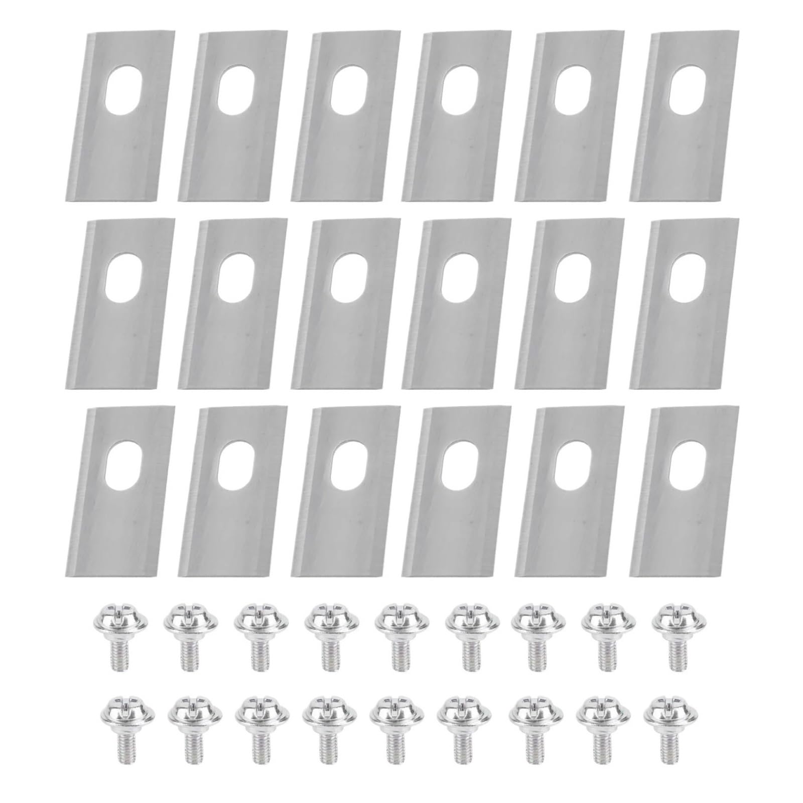 Lames en Acier Inoxydable, Compatibles for Tondeuse Dreame