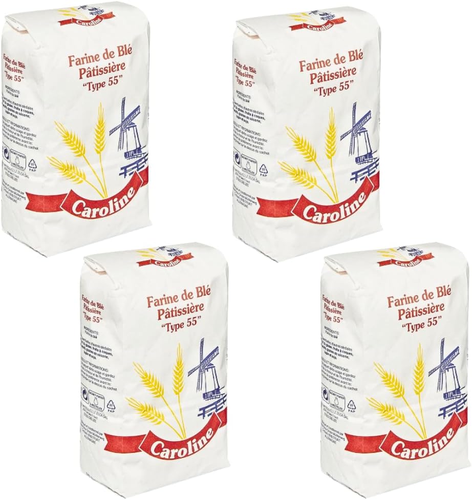 T55 Bread Flour 1kg x 4