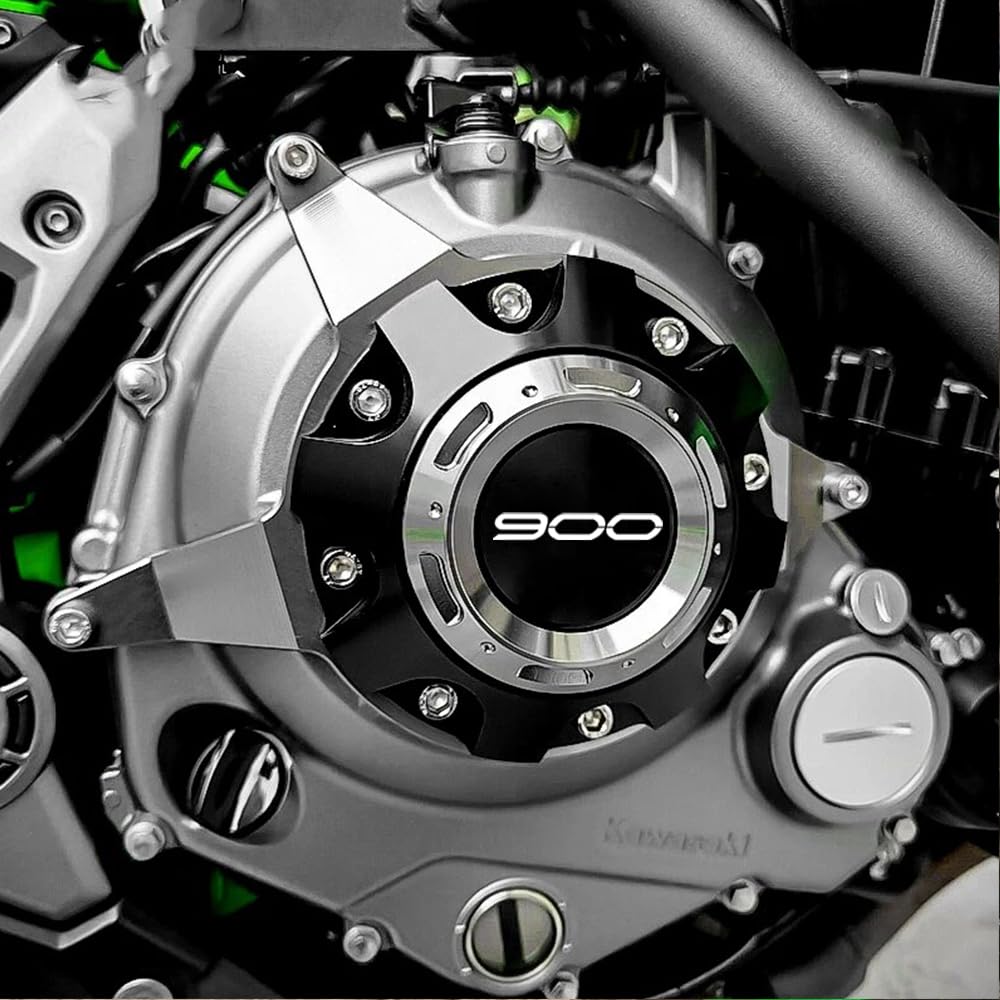 Moto Accessori For Kawasaki Z900 Z 900 2017-2022 2023 2024 Coperture Motore Protezioni Protezione Coperchio Statore Carter Anticaduta Slider (Grigio)