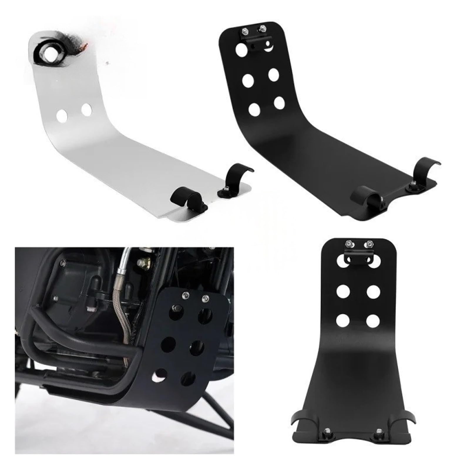 Paracoppa motore moto Motore Del Motociclo Protezione Piastra Paramotore Scudo Parti Di Copertura Per Thruxton 900 Per Scrambler Per Bonneville T100 T214 T120 2003-2015