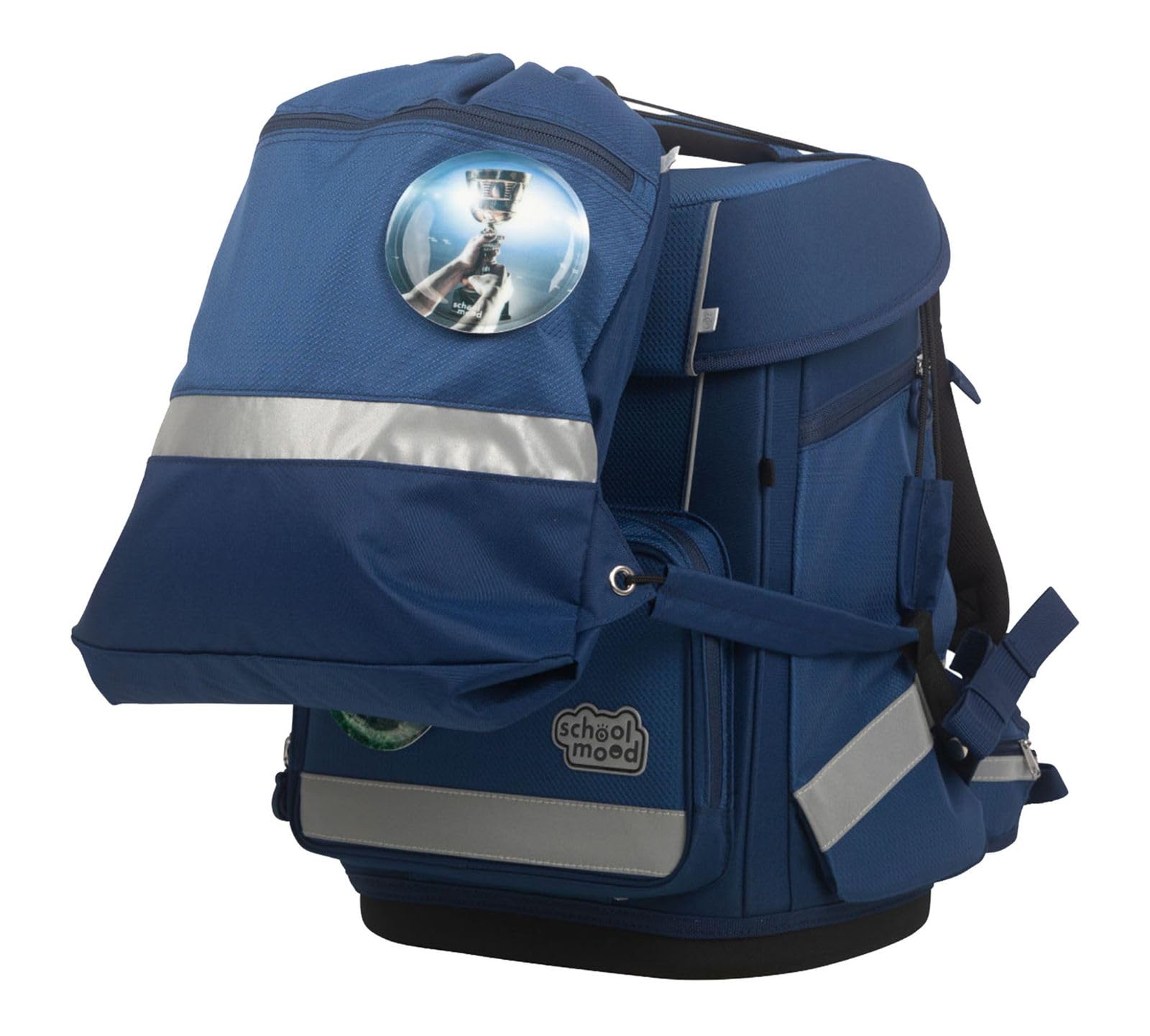 School-Mood Schulranzenset Champion Maxx Paul Fußball 7-teilig Grundschule Schulrucksack Schulranzen