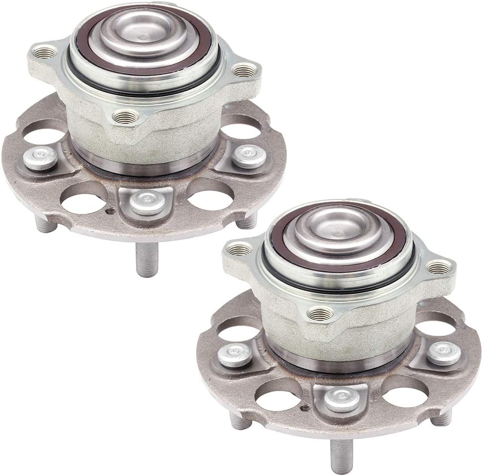 512344 FWD Models Only Rear Wheel Bearing and Hub Assembly compatible with 2010-2011 For Honda For Accord Crosstour, 2012-2015 For Honda Crosstour, 2007-2011 For Honda CR-V 5 Lugs Non ABS