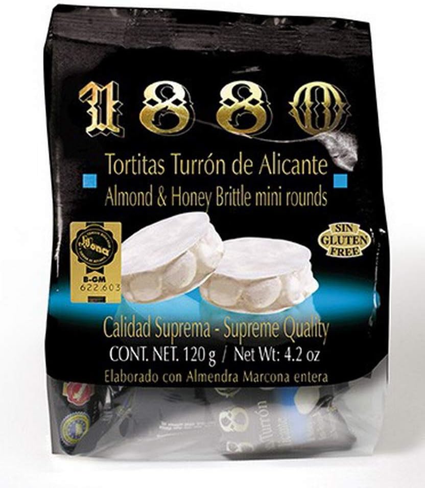 1880 Turron Tortitas de Alicante 120g (4.2oz.)
