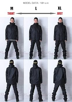 le-Rhythmスノーボードウェア　メンズ Amazon | le-Rhythm（リアリズム） スノーボードウェア メンズ