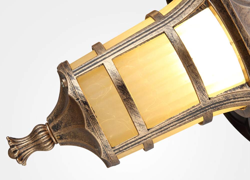 Outdoor Lamp Post Light with Waterproof IP56 Rating for Landscape Street and Garden Illumination (Bronze Height 2.35m)