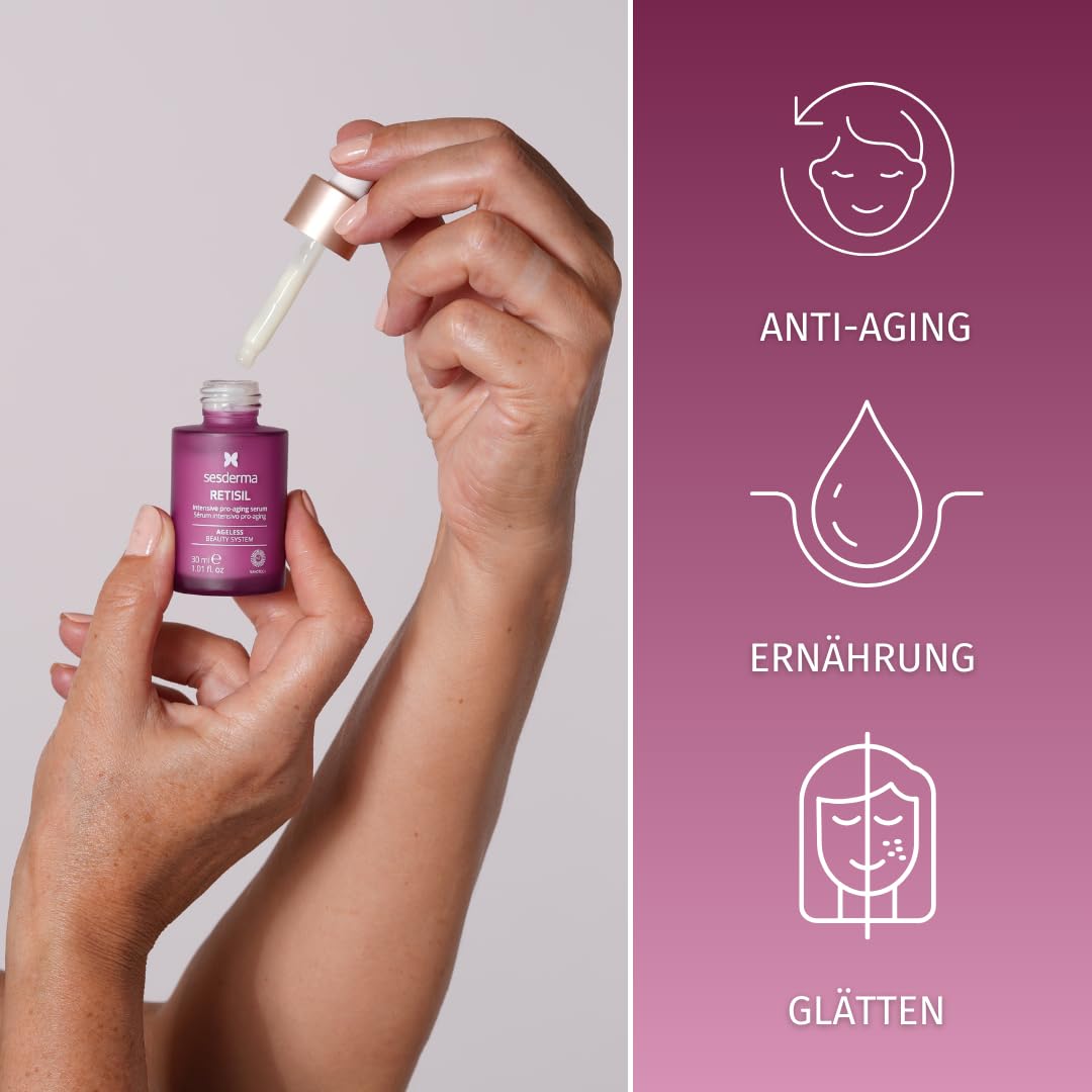 Sesderma Retisil Intensives Pro-Aging Serum 30 ml | Strafft und reduziert Falten, für reife Haut
