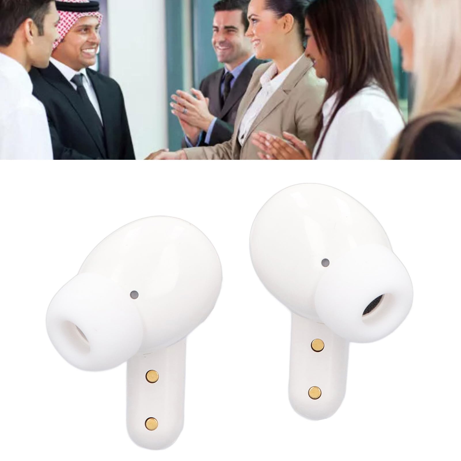 Generic Auricolari per Traduttori Auricolari per Traduzione Simultanea con Riduzione del Rumore Bluetooth 5.0 Wireless per Viaggiatori