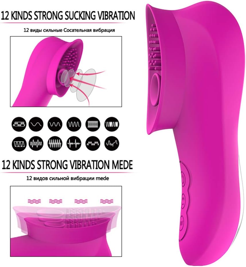 LCWORD 12 Velocidad usable G Spot vibradores Clitoris Sucker ...