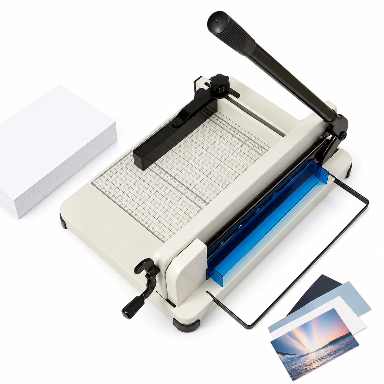 Ghigliottina per taglierina di carta resistente, 400 fogli