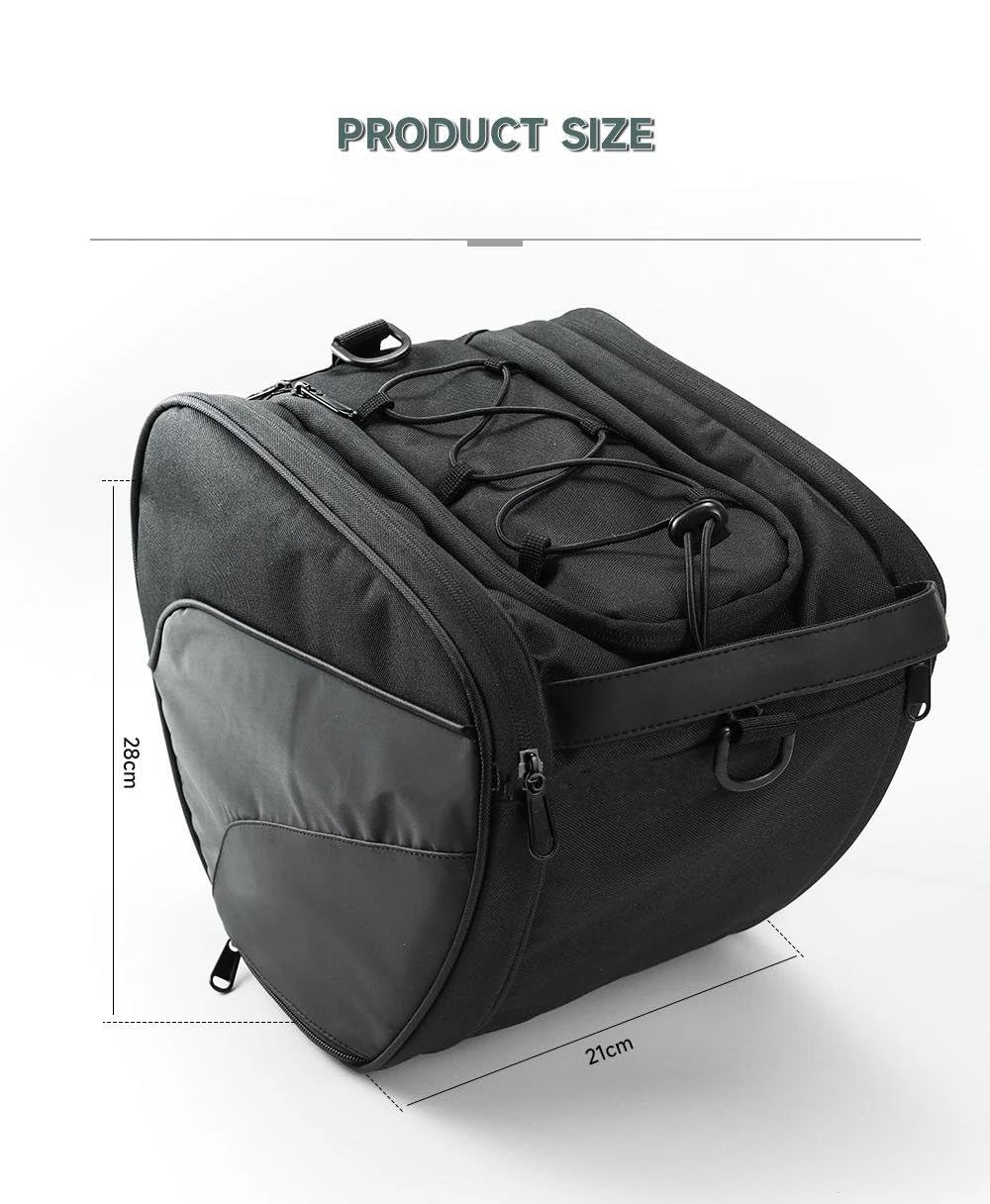 Amazon | バイク・スクーター用トンネル型防水タンクバッグラゲッジ