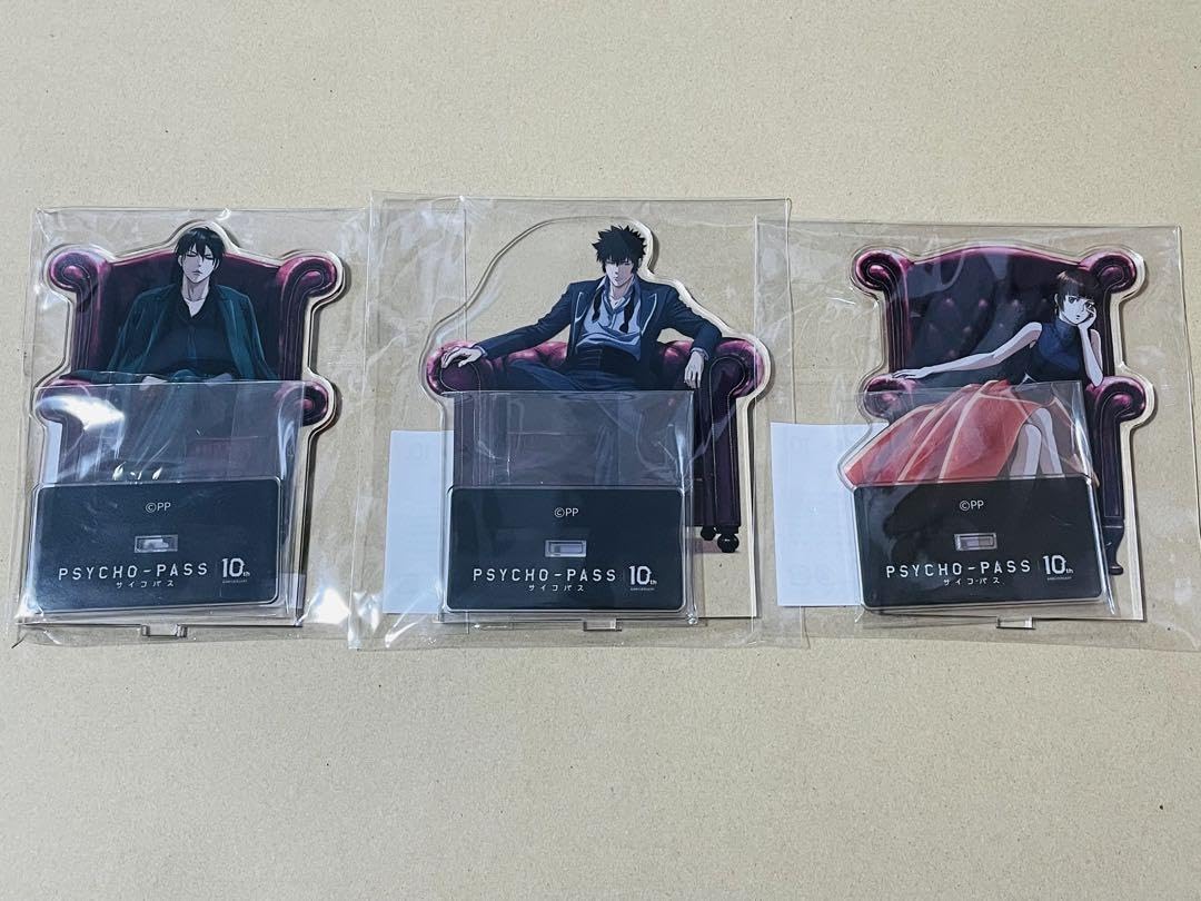 Amazon.co.jp: PSYCHO-PASS アクリルスタンド 宜野座 狡噛 常守 : ホビー