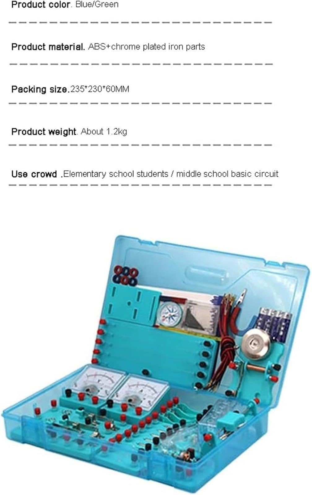 Joule's Law Physics Experiment Box Komplette elektromagnetische elektrische Laborausrüstung for die wissenschaftliche Forschung im Bereich Elektromagnetismus