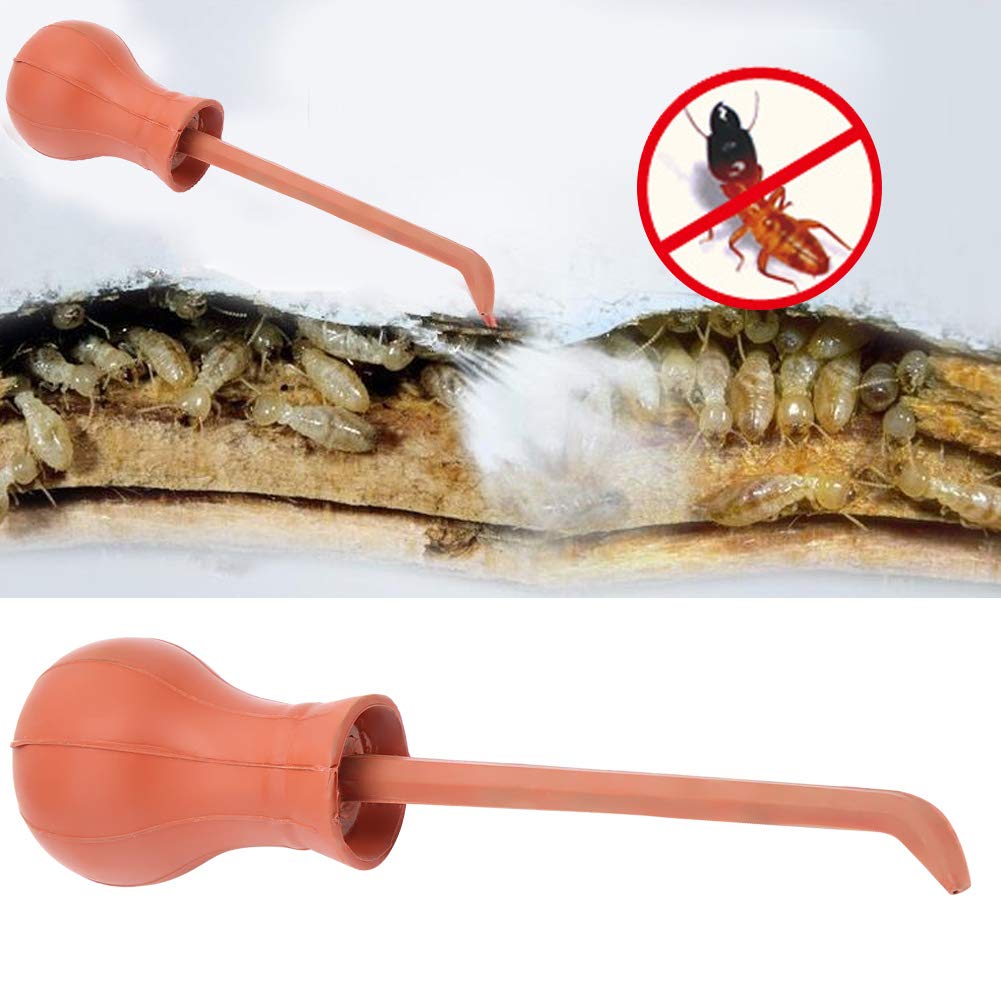 KIMISS Pulverizador de Plástico para Control de Plagas, Dispensador de Pesticida para Jardinería, Aplicador de Polvo contra Insectos y Termitas