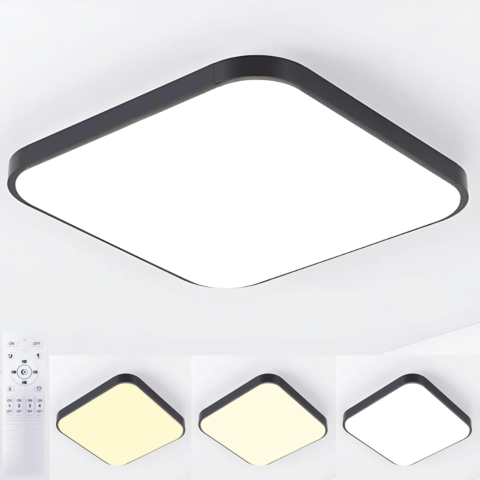 Amazon.co.jp : TAGIYOON シーリングライト 北欧 おしゃれ led 四角