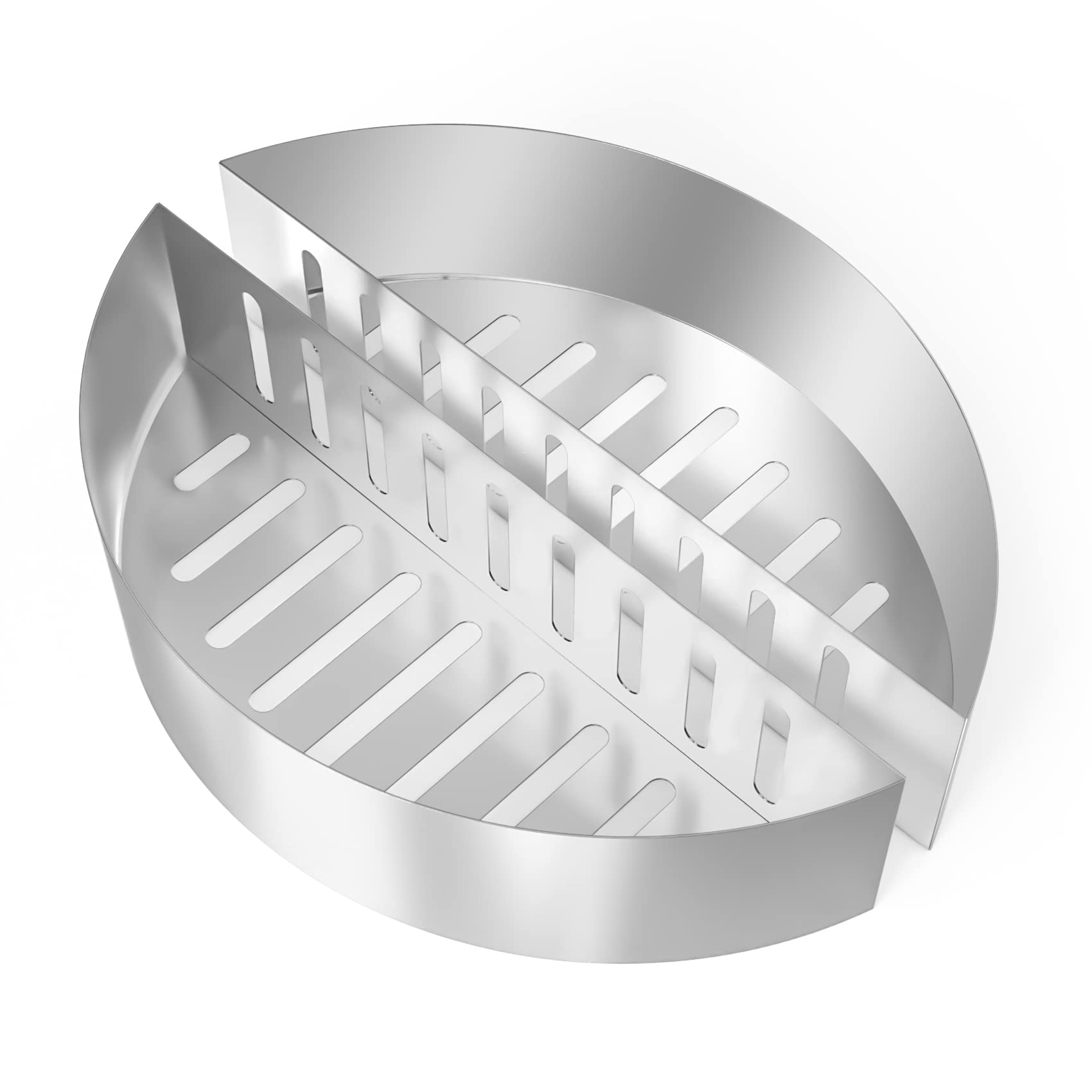 only fire Cestino in acciaio inox per barbecue Weber 66 cm