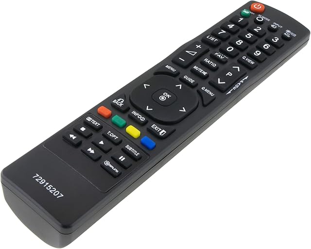 Replacement Remote Control for LG AKB72915207 Television