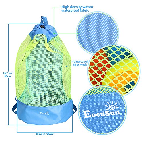 EocuSun Drawstring Mesh Backpack