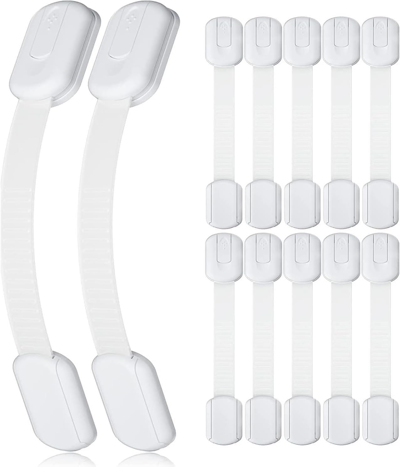 Child Safety Strap Locks 10Pack Child Safety Locks for