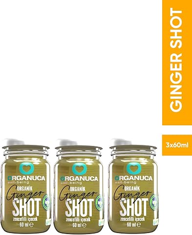 ORGANUCA ZENCEFİLLİ İÇECEK GINGER SHOT 3*60 ML