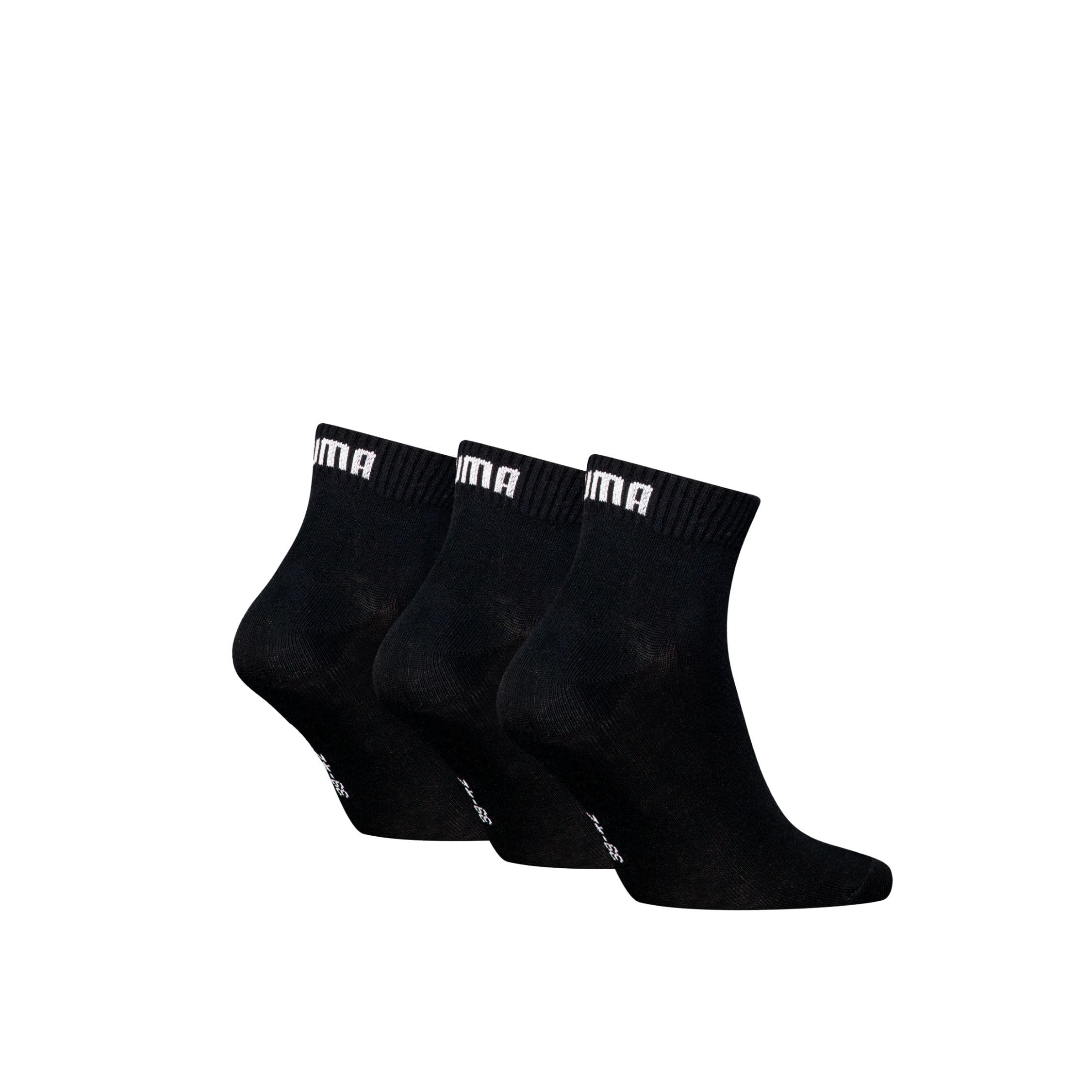 PUMA Unisex Quartersocken 12 Par De Mezcla Algodón, Corto Calcetines para