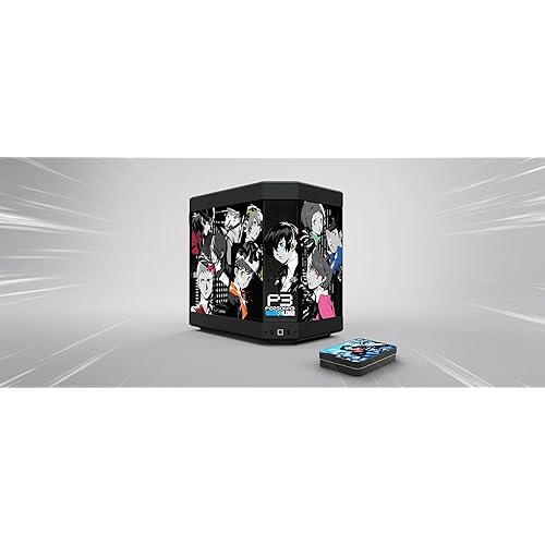 HYTE Y60 Persona 3 Reload Official Mid-Tower ATX Gaming PC Desktop Case - Panoramic Tempered Glass - Dual Chamber - High Airflow Chassis - PCIE 4.0 Riser Cable Included - Black