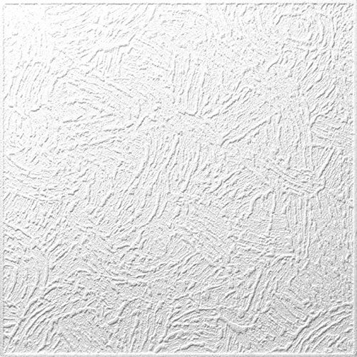 Decosa Vienne - Placa para techo (50 x 50 cm), color blanco