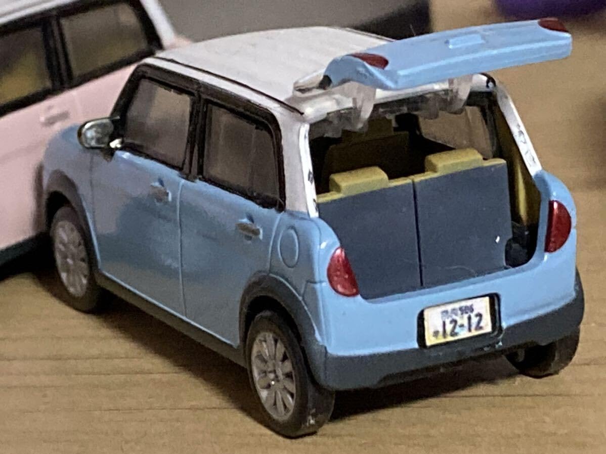 Amazon.co.jp: 164 スズキ HE33S ラパンX ミニカー インテリア塗装済み