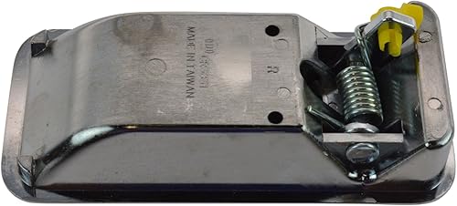 Miniatura 342 de TRQ Manija de puerta exterior texturizada LH del conductor trasero para Chevy GMC Pickup Truck SUV