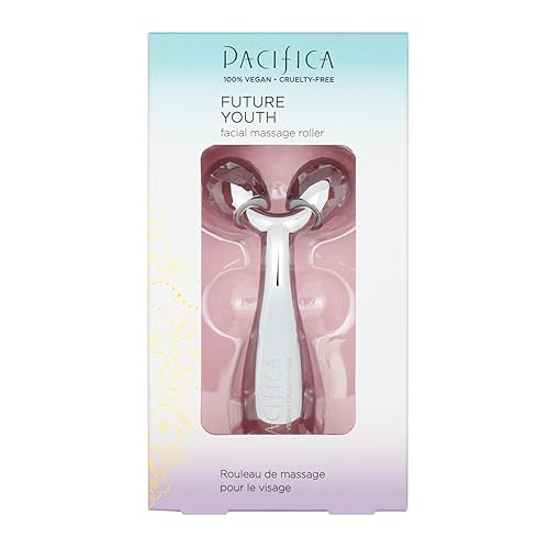Miniatura 6 de Pacifica Beauty, Future Youth - Rodillo de masaje facial, aleación de zinc, esculpir, firme y desinflado, herramienta de escultura facial para