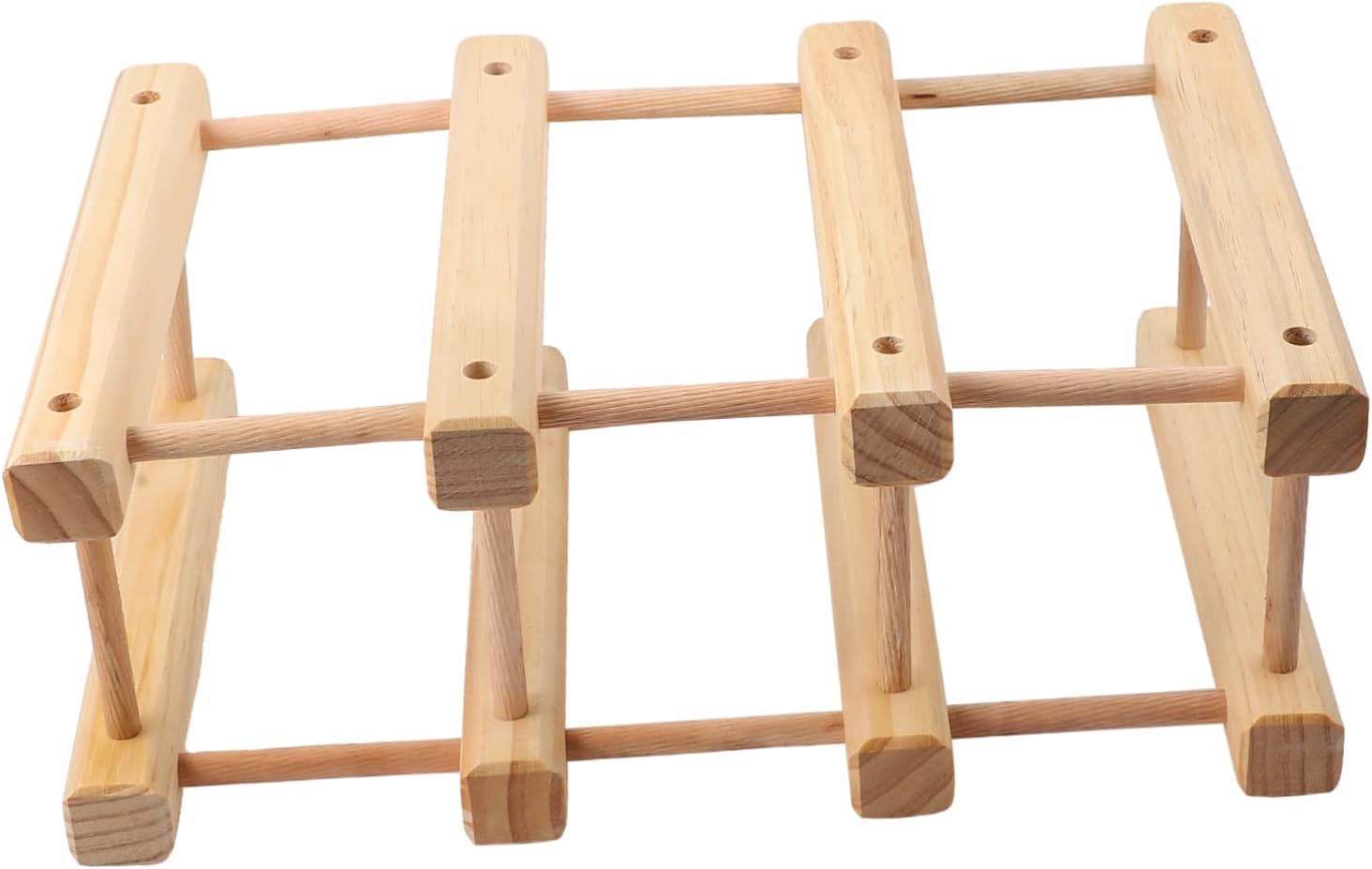 Elegant Red Wine Bottle Holder Wooden Wine Rack Home Storage Bottle Cradles