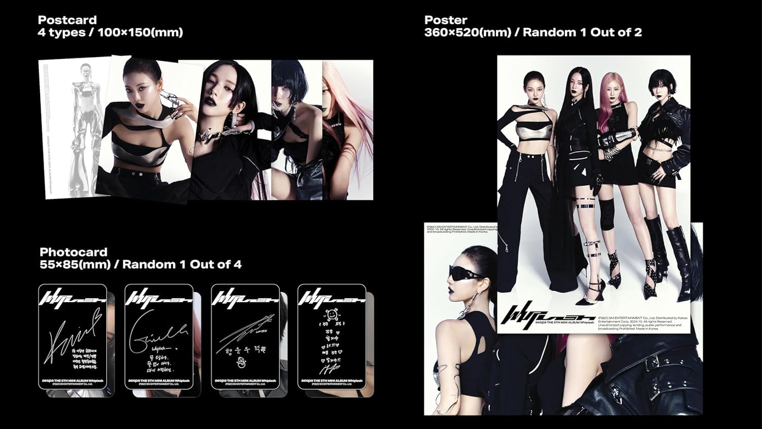 aespa whiplash ypbooks 限定 特典 トレカ 4枚セット Amazon.com: aespa Whiplash 5th Mini Album BEAT Ver. (BEAT Random