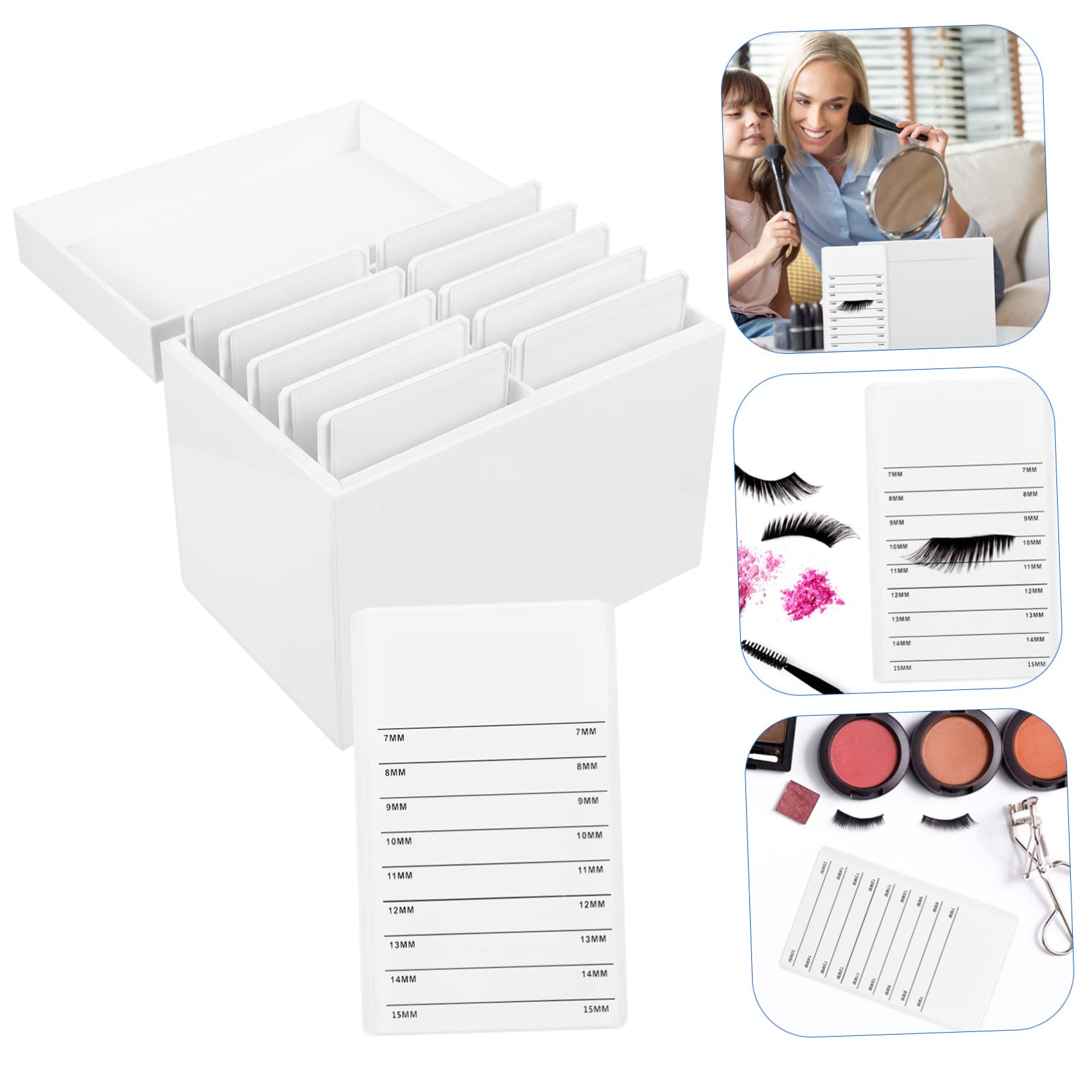 Amazon.co.jp: 1個 ボックス マツエク収納ボックス まつげディスプレイ