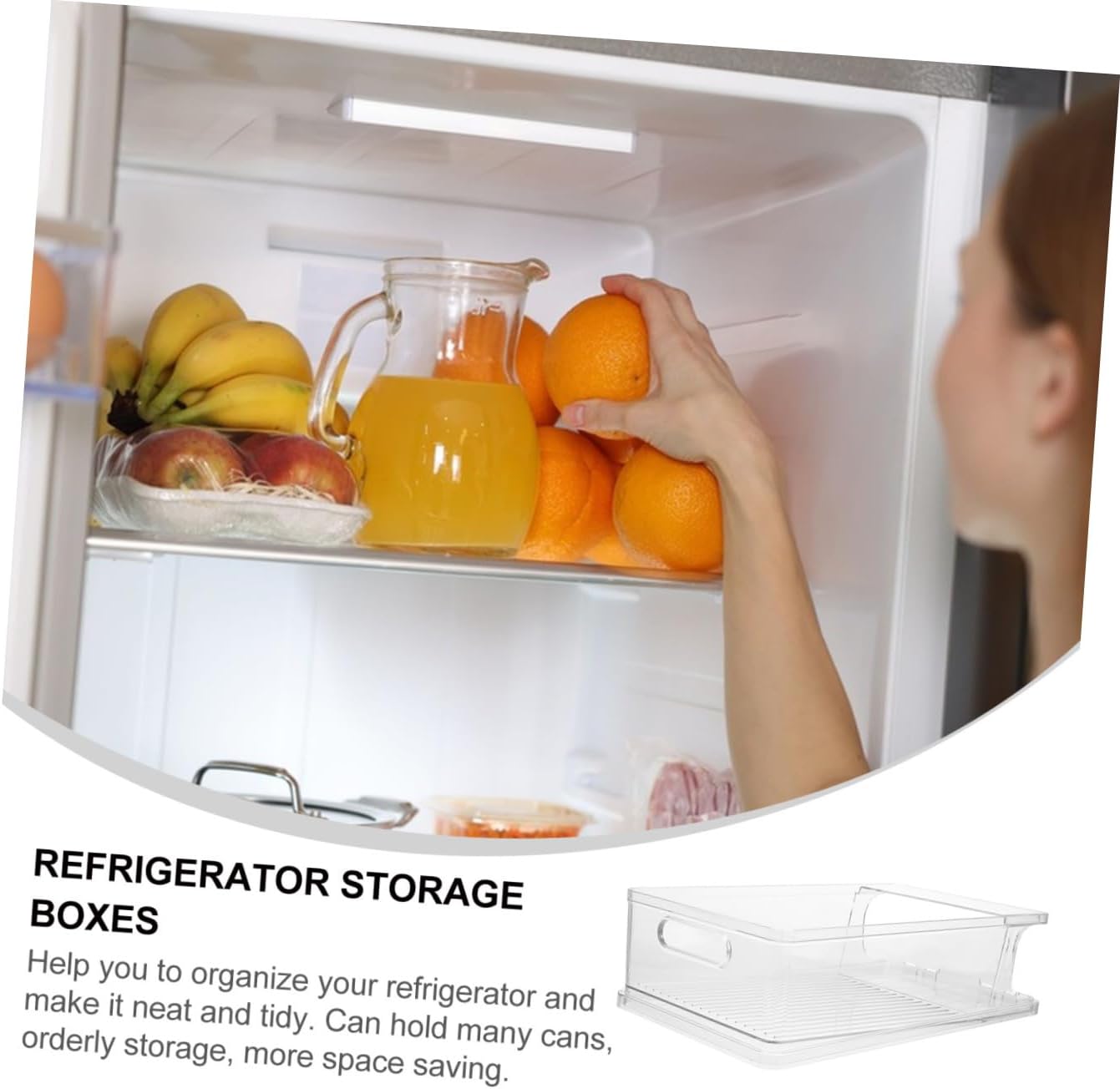 2pcs Refrigerator Beverage Can Organizers Plastic Drink Dispensers for Soda Beer Cans Space-saving Storage Boxes for Home Kitchen Fridge Pantry Organization