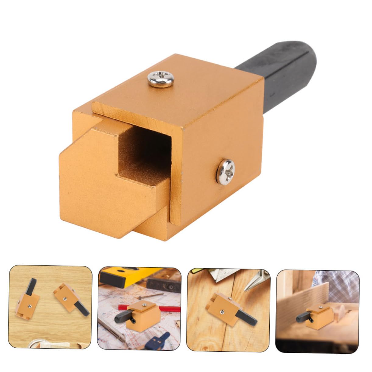 SOESFOUFU Ergonomic Design Woodworking Framing Corner Punch Chisel Easy to Use and Store for Home Renovation