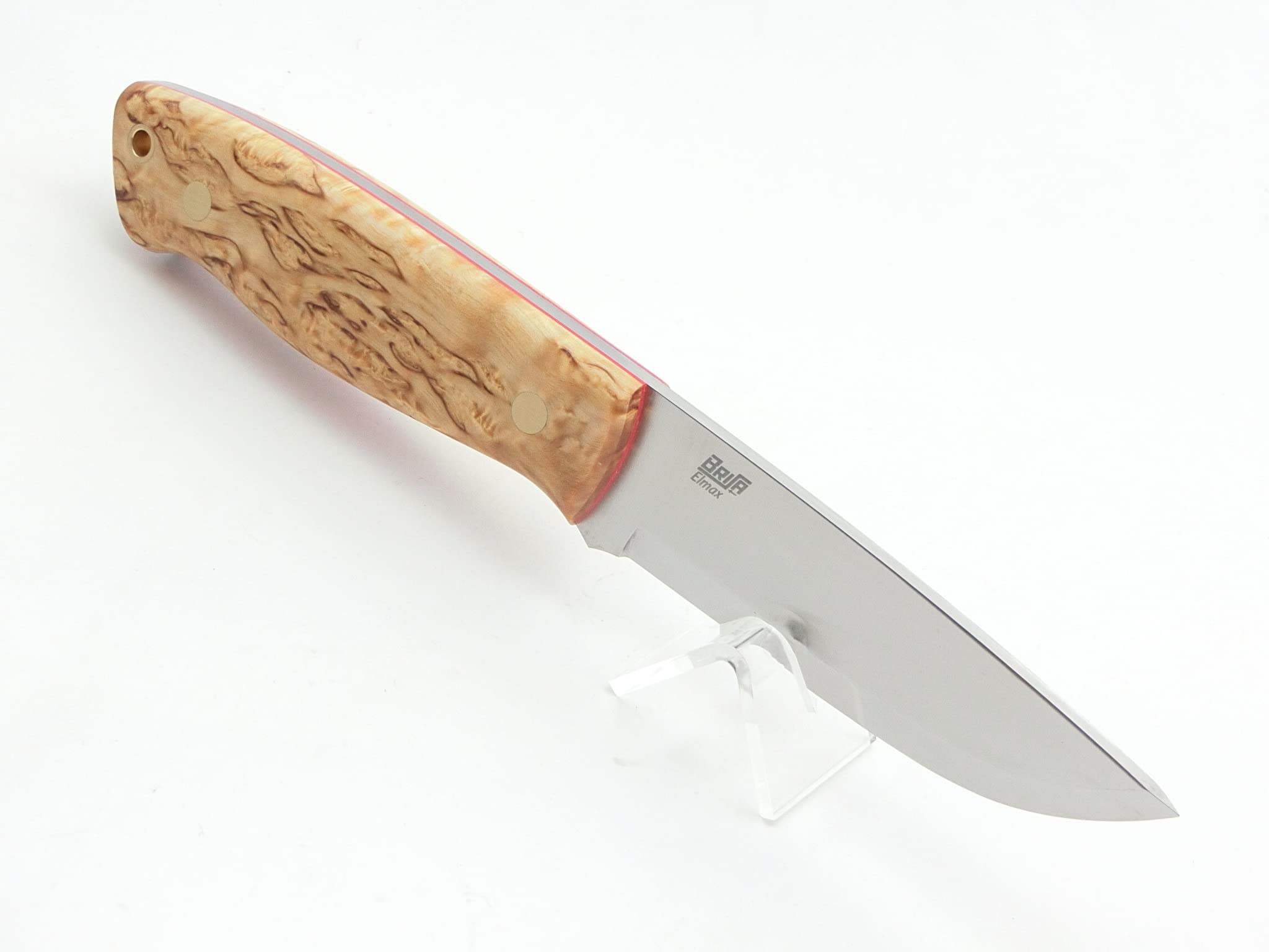 ENZO Trapper95 ELMAX スカンジグラインド　グリーンマイカ EnZo Trapper 95 Elmax Sc Knife/Green Canvas Micarta Firesteel