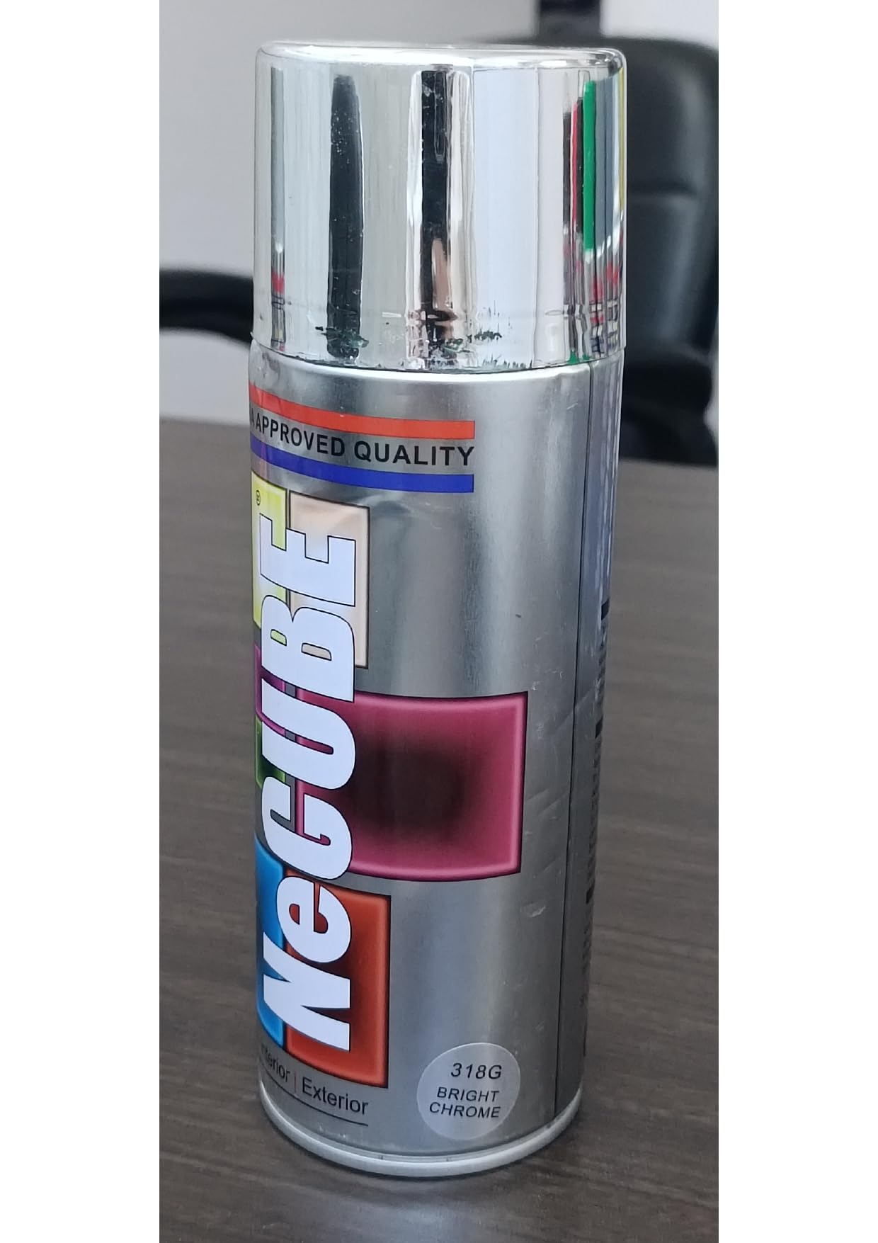 316 Bright Chrome (2pcs) High-Performance Multipurpose Spray Paint – Quick Dry, Weather Resistant – 400ml x 2 Cans (Pack of 2)-image-7