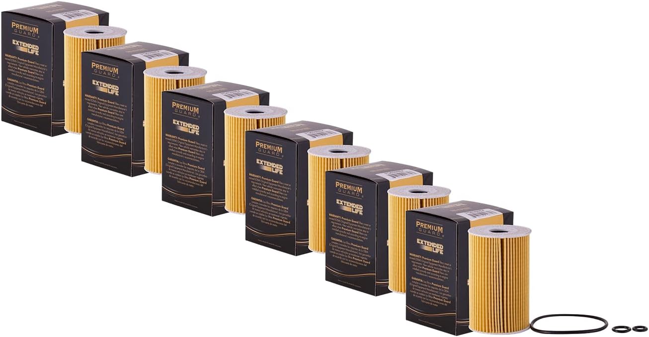 PG6288EX Extended Life Oil Filter up to 10,000 Miles | Fits 2013-14 Audi Q3, 2014-15 Seat Ibiza, 2010-18 Volkswagen Transporter, 2011-18 Amarok, 2012-14 Passat, 2013-16 Crafter Van (Pack of 6)