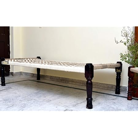 Wooden rope cot Clearance
