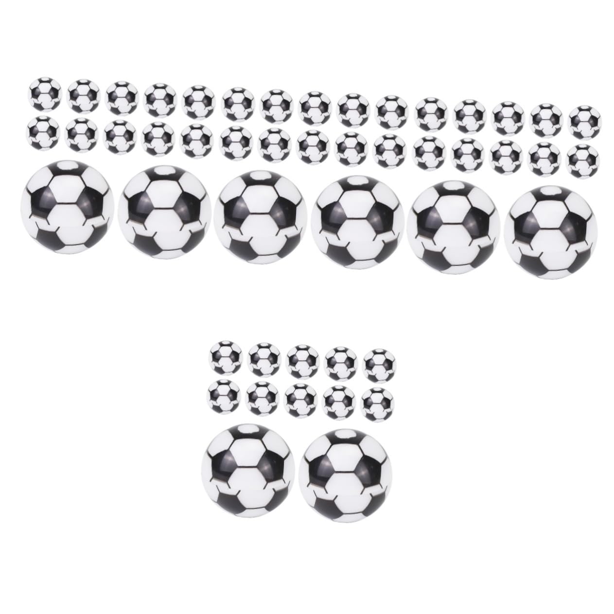 SHINEOFI 4 Sätze Bleistifte Mini Geformt Schüler Sport Fußball-bleistiftspitzer Kreativer Bleistiftspitzer Fußballbleistift Für Stahl 20 Stück * 4