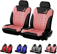 Vista 11 de Car Floor mat for Mazda 2 Mazda2 2007-2019 Blue Seat Covers for Sedan, Truck, SUV 1 Set of Polyester Cloth Bucket Seat Covers （Front Seats）