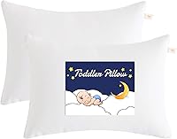 Vista 19 de NTBAY Tiny Pillows, almohada de microfibra alternativa de plumón de 7 x 11 pulgadas para viajes, mascotas, suave lavable a máquina, almohadas