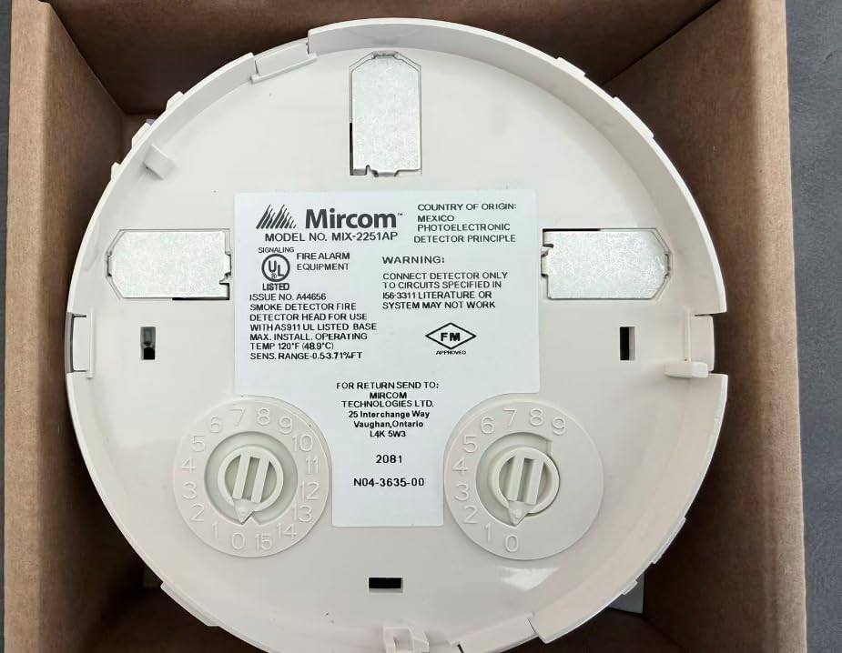 Mircom MIX-2251AP Photoelectronic Detector Mix 2251AP