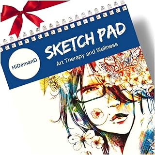 HiDemanD Sketch Book for Artists | A4 Artist Drawing Pad -160 Pages of Sheer Mindfullness in This A4 Sketchbook | The Drawing Paper is a Must for Artists Like You
