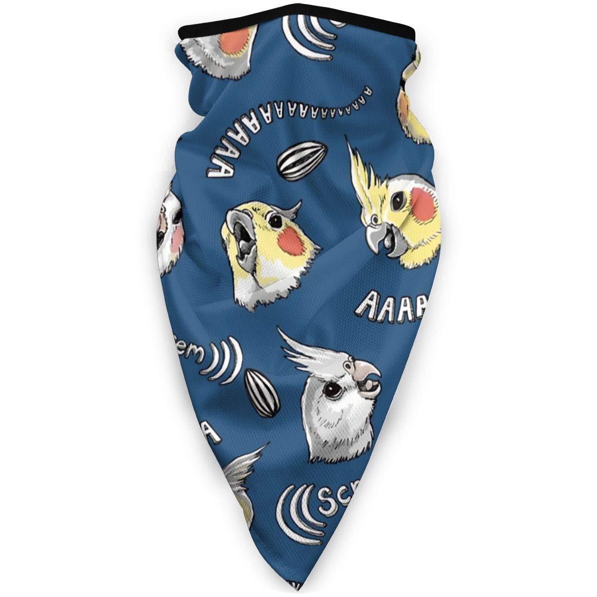 Painted Ostrich Windproof Dust-proof Motorcycle Face Mask For Out Riding Motorcycle Bicycle Bike