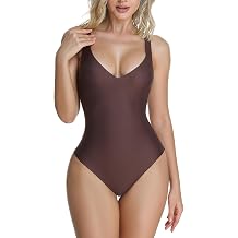 Womens Shapewear Bodysuit Tummy Control Faja Body Shaper